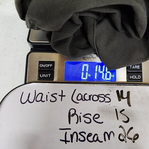 Bryn Walker Medium Olive Green Gray Lantern Pants Balloon Parachute Lagenlook - Picture 9 of 10